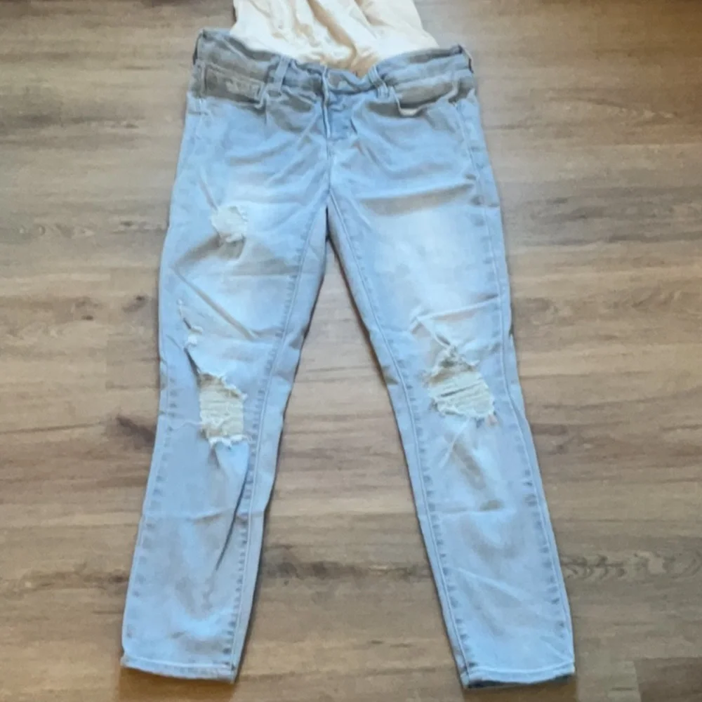 NWOT BLANQI Denim Maternity Belly Support Skinny Jeans Size 6 - Picture 2 of 9
